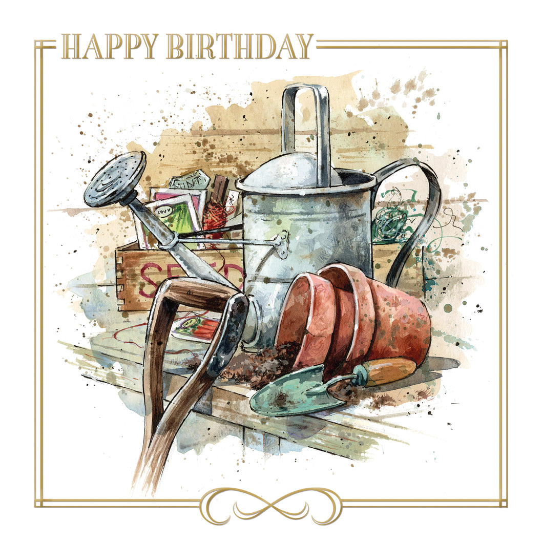 Gardening Birthday Card