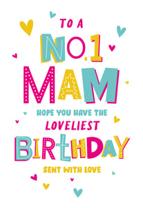 Mam Birthday Card