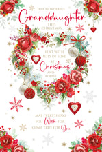 Load image into Gallery viewer, Granddaughter Christmas Card
