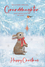 Load image into Gallery viewer, Granddaughter Christmas Card
