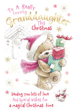 Load image into Gallery viewer, Granddaughter Christmas Card
