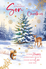 Load image into Gallery viewer, Son Christmas Card
