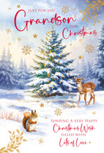 Load image into Gallery viewer, Grandson Christmas Card
