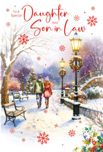 Load image into Gallery viewer, Daughter &amp; Son in Law Christmas Card
