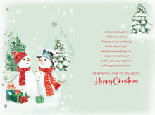 Load image into Gallery viewer, Daughter &amp; Boyfriend Christmas Card

