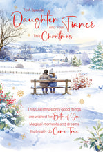 Load image into Gallery viewer, Daughter &amp; Fiancé Christmas Card
