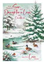 Load image into Gallery viewer, Son &amp; Daughter in Law Christmas Card

