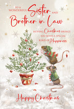 Load image into Gallery viewer, Sister &amp; Brother in Law Christmas Card
