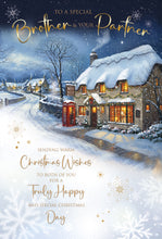 Load image into Gallery viewer, Brother &amp; Partner Christmas Card
