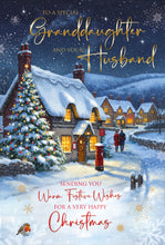 Load image into Gallery viewer, Granddaughter &amp; Husband Christmas Card

