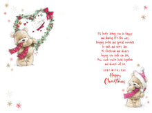 Load image into Gallery viewer, Granddaughter &amp; Fiancé Christmas Card
