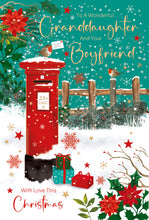 Load image into Gallery viewer, Granddaughter &amp; Boyfriend Christmas Card
