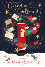 Load image into Gallery viewer, Grandson &amp; Girlfriend Christmas Card
