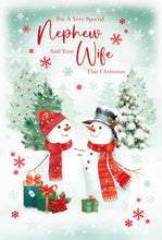 Load image into Gallery viewer, Nephew &amp; Wife Christmas Card
