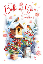 Load image into Gallery viewer, Both of You Christmas Card
