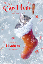 Load image into Gallery viewer, One I Love Christmas Card

