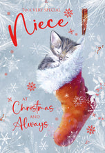 Load image into Gallery viewer, Niece Christmas Card
