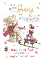 Load image into Gallery viewer, Special Little Boy Christmas card
