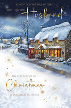 Load image into Gallery viewer, Husband Christmas Card - Large
