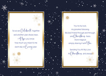 Load image into Gallery viewer, Husband Christmas Card - Large
