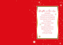 Load image into Gallery viewer, Daughter &amp; Son in Law Christmas Card - Large
