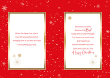 Load image into Gallery viewer, Daughter &amp; Son in Law Christmas Card - Large
