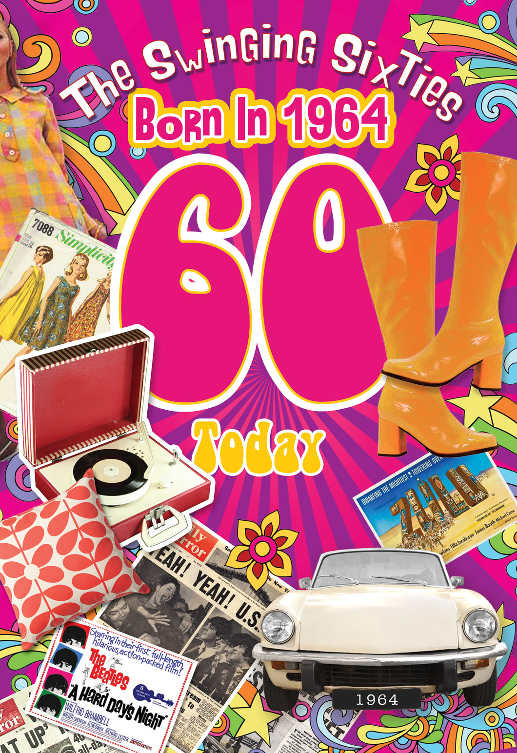 60th Birthday female - Born in 1964