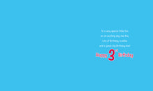 Load image into Gallery viewer, Son 3rd Birthday Card - Greeting Cards
