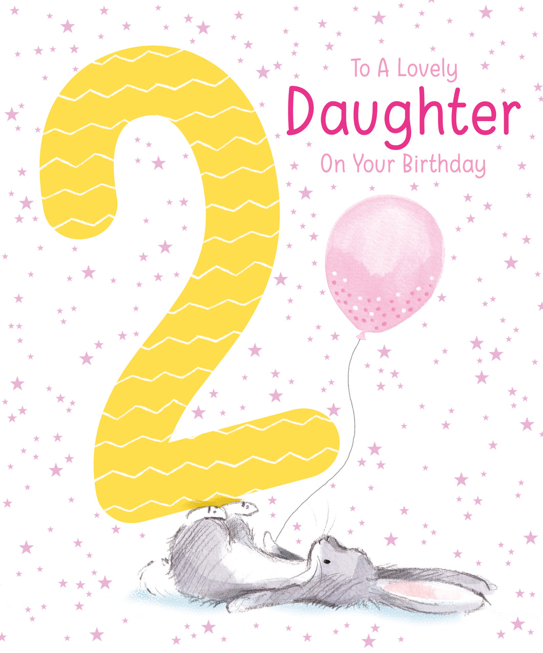 Daughter 2nd Birthday Card - Greeting Cards