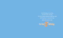 Load image into Gallery viewer, Grandson 3rd Birthday Card - Greeting Cards
