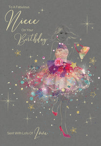 Niece Birthday Card - Birthday Card