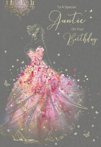 Auntie Birthday Card - Auntie Birthday Card