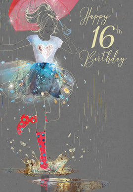 16th Birthday - Birthday Cards