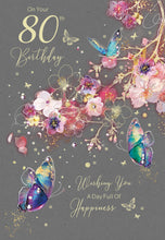 Load image into Gallery viewer, 80th Birthday - Birthday Cards
