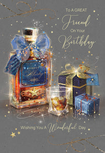Friend Birthday Card - Birthday Card