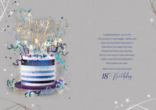 Load image into Gallery viewer, Grandson 18th Birthday Card
