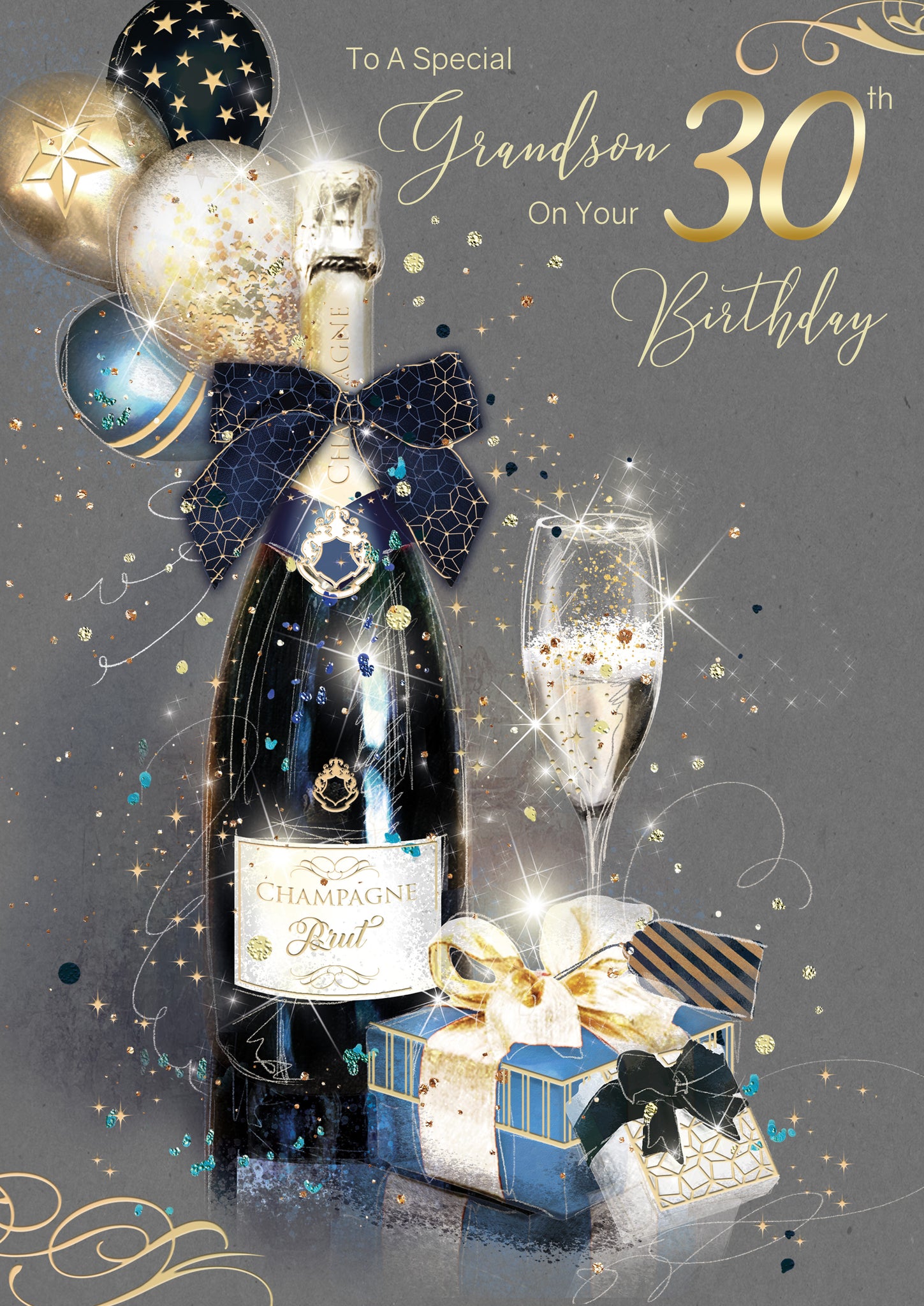 Grandson 30th Birthday Card - Greeting Cards Cherry Orchard Online