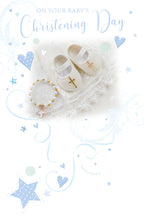 Load image into Gallery viewer, Christening Boy - New Baby Card
