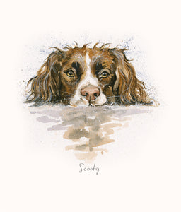 Scooby - Blank Greeting Card
