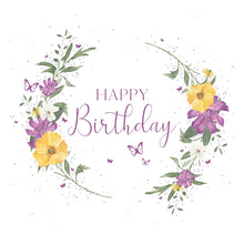 Load image into Gallery viewer, Ladies Floral Birthday Card
