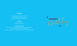 January Birthday - Birthday Wishes Card