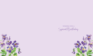 February Birthday - Birthday Card