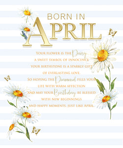 April Birthday - Birthday Cards