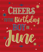 Load image into Gallery viewer, June Birthday - Birthday Wishes Card
