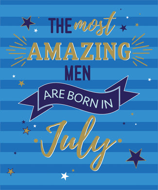 July Birthday - Birthday Wishes Card