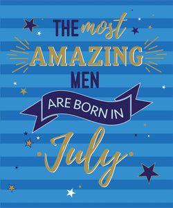 July Birthday - Birthday Wishes Card