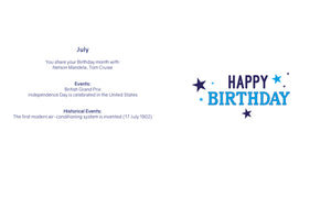 July Birthday - Birthday Wishes Card