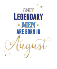 Load image into Gallery viewer, August Birthday - August Birthday Card
