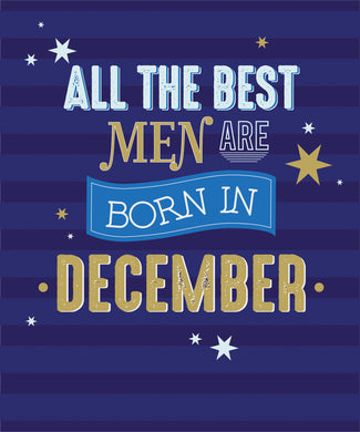 December Birthday - Birthday Card