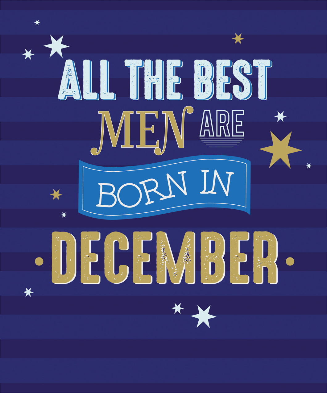 December Birthday - Birthday Card